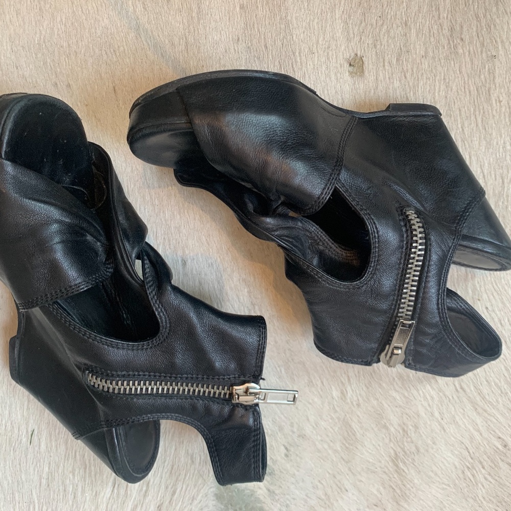 Rick Owens Twist Wedge Shoes View 4